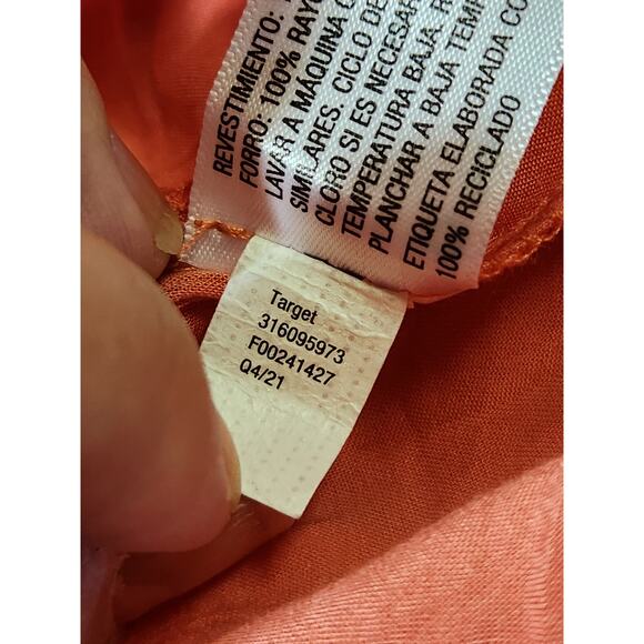 Knox Rose Maxi Dress Womens 4X Corral Pink Tiered Beach Vacation Spring Easter - Picture 6 of 6